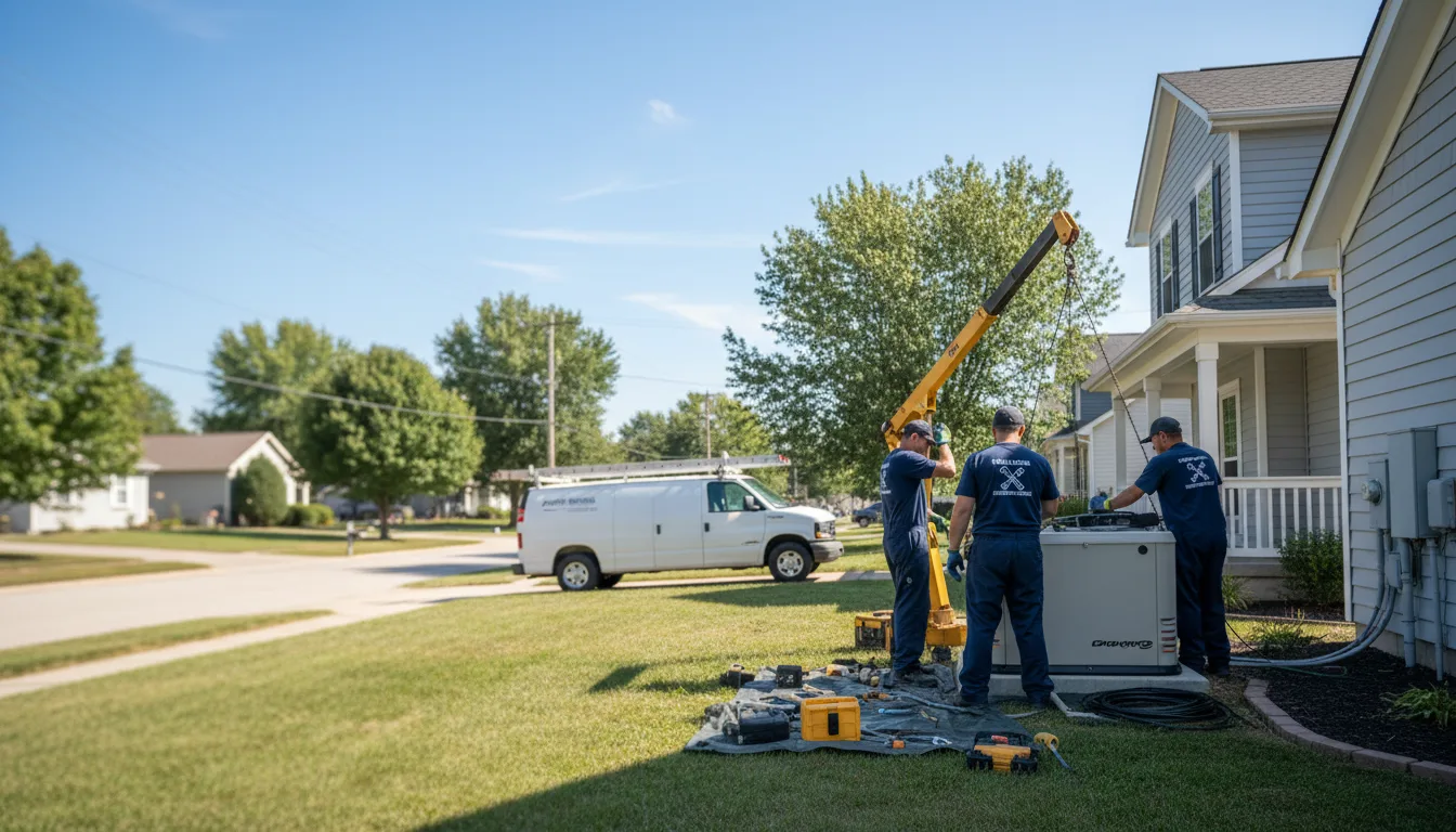 Generator Installation in Mount Auburn, IL near me